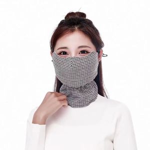 Masque thermique d'hiver en pur coton, épais, pour adulte, protection contre le froid, anti-poussière, respirant, lavable, masque de cyclisme - Product Image 1