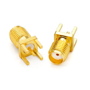 <span class=keywords><strong>SMA</strong></span> kết nối <span class=keywords><strong>SMA</strong></span> nam End Launch <span class=keywords><strong>PCB</strong></span> Clip cạnh núi RF đồng trục kết nối cho si5351a Board 1.6 mét <span class=keywords><strong>PCB</strong></span> - Product Image 5