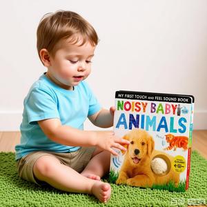 <span class=keywords><strong>Animaux</strong></span> bruyants pour bébés : Comprend 6 sons et un interrupteur marche/arrêt sur <span class=keywords><strong>la</strong></span> coque arrière - Product Image 2