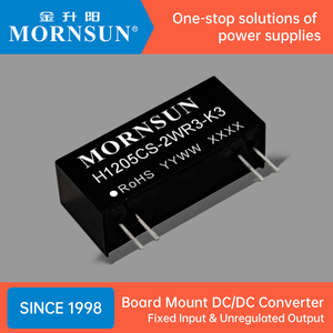 محولات تيار مستمر/تيار مستمر مثبتة على لوحة Mornsun ، 5V 12V 15V 24V W 1W 2W SIP/DC غير المنظم الإخراج - Product Image 2