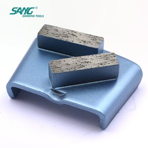 SANG 25 #   30 #   Chaussures de meulage diamantées sur mesure de qualité supérieure et durables pour meuleuses de sols en béton et terrazzo, fabriquées par Metal Bond Factory - Product Image 2