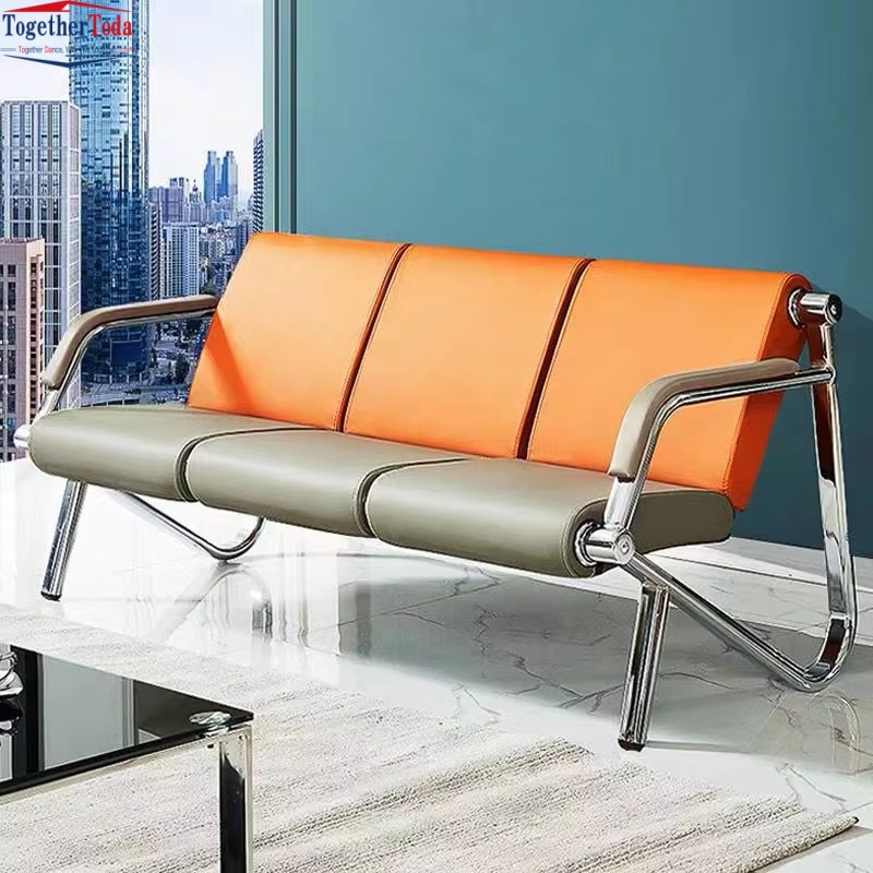 Seater Airport Sofa Modern Metal Waiting Chair