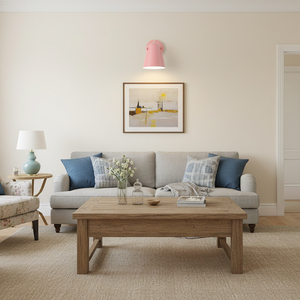 Applique Murale <span class=keywords><strong>Blush</strong></span> Bell Applique Moderne en Métal Rose avec Downlight Doux, Éclairage d'Accent Élégant pour Chambre ou Salon - Product Image 2