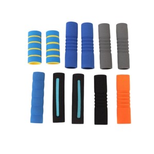 74125 แฮนด์จับทำจากยางไนไตรล์แบบกำหนดเองได้ สองสี ขัดเงา สำหรับอุปกรณ์ออกกำลังกาย เชือกกระโดด ด้ามจับป้องกันการลื่น ใช้ได้ทั้งชายและหญิง - Product Image 1