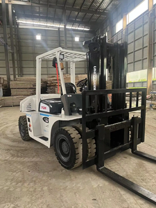 รถยกดีเซล TCM 70 มือสอง ราคาถูก 7 ตัน 4x4 ขับเคลื่อนสี่ล้อ สำหรับงานออฟโรด รุ่น FD70 FD30 FD50 FD100 FD150 ขายดี - Product Image 6