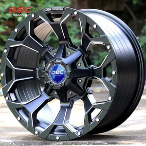 Jantes de voiture tout-terrain DEC RACING 16/17/<span class=keywords><strong>18</strong></span>/20 pouces 16x8/17x8.5/18x9/20x9 en alliage d'aluminium, design concave, nouveau JWL/VIA - Product Image 6