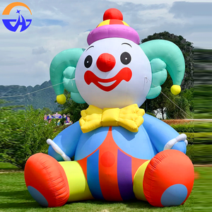 Accesorios de decoración promocionales para exteriores y centro comercial, eventos de fiesta, payaso de circo de dibujos animados inflables - Product Image 1