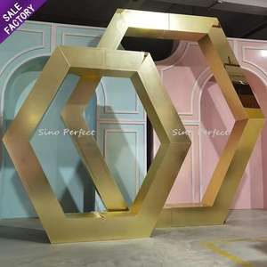 Columnas de Acrílico Espejo de Alta Calidad para Decoración, Pedestales Decorativos, Fondo para Decoración de Bodas - Product Image 1