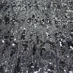 2024 새로운 패션 3mm + 5mm 탄성 물고기 스케일 스팽글 그물 자수 원단 - Product Image 1