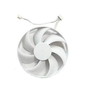 Ventilador de tarjeta gráfica de 105MM T129215BU CF1015U12D DC12V 0.55AMP para <span class=keywords><strong>ASUS</strong></span> <span class=keywords><strong>ROG</strong></span> <span class=keywords><strong>Strix</strong></span> <span class=keywords><strong>GeForce</strong></span> <span class=keywords><strong>RTX</strong></span> <span class=keywords><strong>4080</strong></span> <span class=keywords><strong>RTX</strong></span> 4090 versión OC blanca refrigeración - Product Image 5