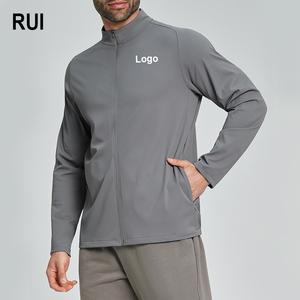 RUIQUWIN 2026 <b>Men's</b> <b>Half</b> <b>Zip</b> Long Sleeve T Shirt Skin Friendly Breathable Sportswear Moisture Wicking Tops for Hiking Cycling - Product Image 1