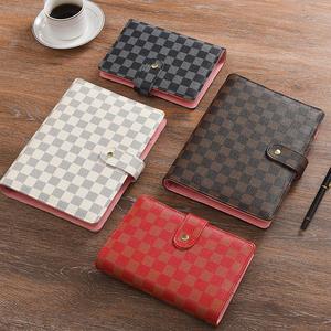 Factory Wholesale <b>A6</b> Mini PU Leather Loose-Leaf Agenda Planner <b>Binder</b> 6 <b>Ring</b> Budget Wallet Notebook Money Organizer Hardcover - Product Image 2