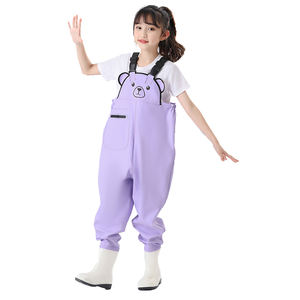 TOPIND <span class=keywords><strong>Cuissardes</strong></span> de pêche légères en PVC pour enfants <span class=keywords><strong>Cuissardes</strong></span> imperméables pour enfants - Product Image 3