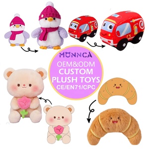OEM ODM Jouets Personnalisés Peluches Robots Jouet PP Coton Peluche Douce Etrange Aliens Jouet - Product Image 2
