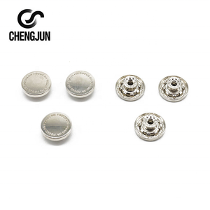 Designer de luxe boutons pression crête Logo cuivre strass pour haute couture marque Blazers mariage pour sacs vêtements fantaisie - Product Image 5