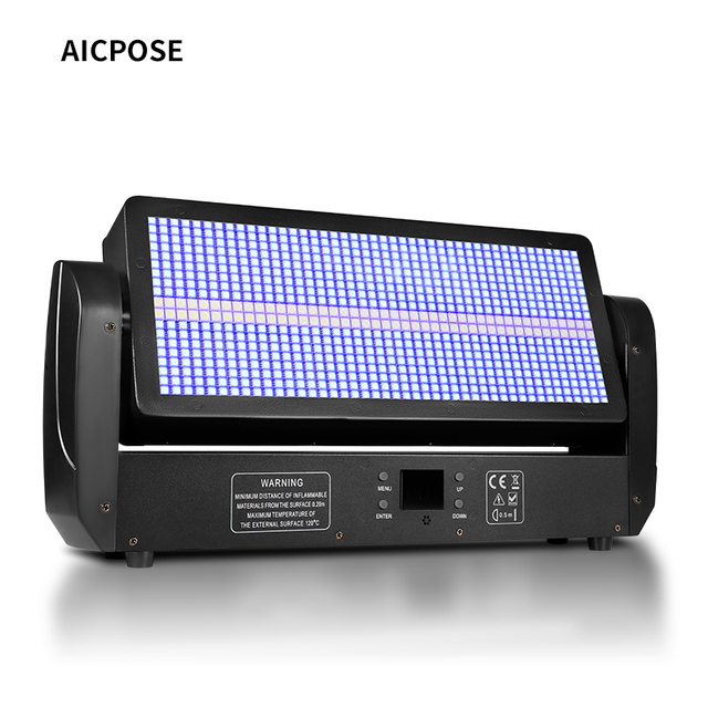 AICPOSE Full Color and Rich Colors 400w Strobe Moving Light Photography Strobe Light for Stage