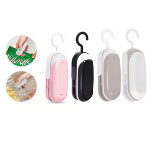 Portable Heat Seal and Food Storage Snack Fresh Sealer Heat Sealing Machine Plastic Bag Mini Sealer