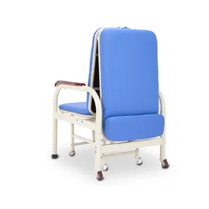 Tıbbi ekipman yüksek kalite çelik boru katlanabilir eşlik sandalye - Product Image 4
