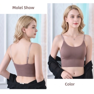 Soutien-gorge dos-nu push-up anti-affaissement en nylon, style coréen, pour femmes, étudiantes et lycéennes - Product Image 5