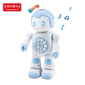 Zhorya nova chegada Multifuncional educacional andando mini robô brinquedos Aprendendo Robot Machine Toy