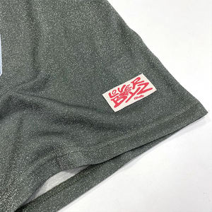 Camiseta de fútbol retro de gran tamaño personalizada, ropa de calle, camiseta de fútbol americano de malla recortada, camisetas de fútbol cuadradas - Product Image 6