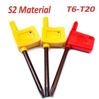 OEM dapat disesuaikan kunci pas Torx bendera S2 Merah Kuning Biru