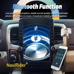 Radio con Pantalla Táctil Android para Automóvil, Reproductor Multimedia con Carplay, Unidad Principal con Reproductor de Video para Dodge RAM 1500, Modelos 2013-2017 - Product Image 4
