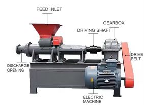 농업 폐기물 석탄 분말 톱밥 목재 바이오매스 막대 압출기 숯 연탄 제조 생산 라인 - Product Image 2