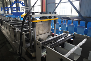 Ppgl kim loại màu thép máng xối cuộn hình thành nhà sản xuất máy máng xối máy - Product Image 4