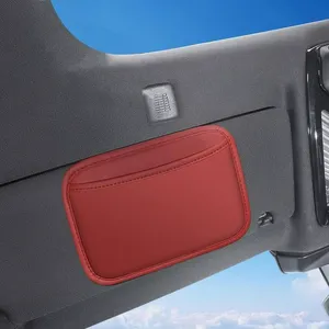 Pochette de rangement pour console centrale de voiture-Sac organisateur adhésif en cuir PU-Kit de rangement pour <span class=keywords><strong>téléphone</strong></span>, sac à main et carte. - Product Image 5
