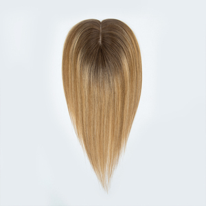 Topper de Cabello Humano Europeo Remy 100% Sin Procesar para Mujer, Base de Seda - Product Image 5