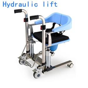 Chaise de transfert multifonctionnelle réglable en hauteur en acier inoxydable 304 de classe II HS ZYY-18 avec pot intégré - Product Image 2