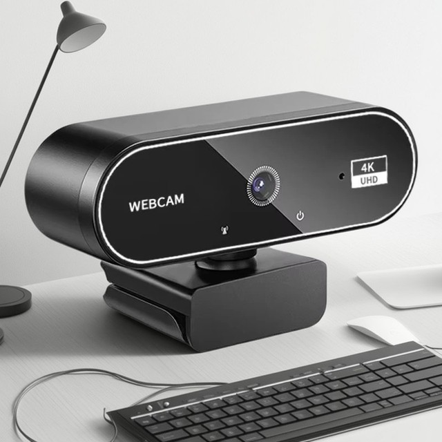 Smart HD 4K Auto Focus CMOS Sensor USB Plug and Play Mini Lightweight 4K Camera for Live Streaming Meetings in Stock