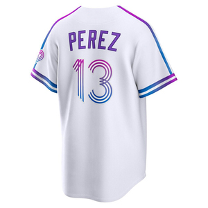 Heren 2026 City Connect Baseball Jersey Geborduurd Bobby Witt Jr Jac Caglianone Vinnie Pasquantino Salvador Perez Maat S-3XL - Product Image 3