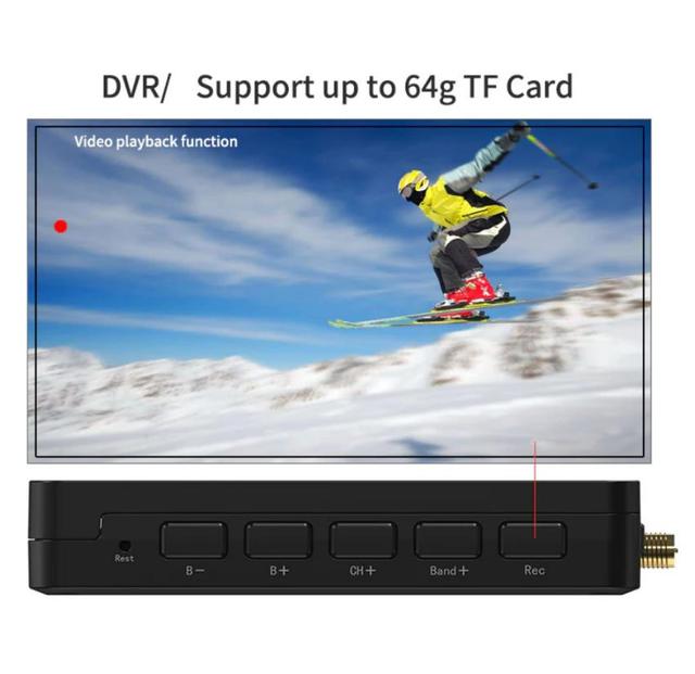 5" Moneagle IPS 1000Lux 5.8GHz 40CH Diversity FPV Monitor W/ DVR 360° Full View Built-in 4000mAh Battery for RC Drone