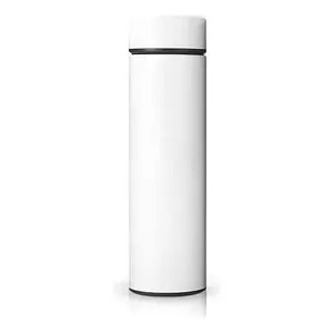 Thermos intelligent avec affichage de la température LCD, en acier inoxydable, isolation thermique 24 heures, design minimaliste, prêt pour les voyages, S - Product Image 1