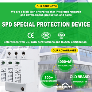 ลดราคาพิเศษ 150V 200V 240V 800V 3P T2 DC SPD 40kA CE IEC61643 <span class=keywords><strong>31</strong></span> CYD1 GD PV800 C18 สำหรับระบบโซลาร์เซลล์ - Product Image 4