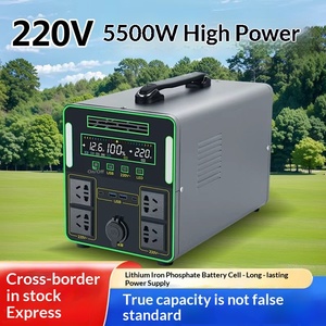 Station d'alimentation portable extérieure 220V, batterie lithium-ion 10 <span class=keywords><strong>kWh</strong></span>, capacité ultra-élevée, urgences domestiques, stockage d'énergie en déplacement - Product Image 5