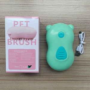 3 in 1 <b>Pet</b> Grooming Steamy Water Spray <b>Pet</b> Massage Comb Cat Steam <b>Brush</b> <b>Pet</b> Shampoo Dispenser <b>Brush</b> - Product Image 4