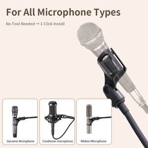 Soporte de Micrófono Profesional de Metal con Brazo Flexible, Portátil, para Podcast, Estudio, Transmisión en Vivo, Reuniones y Grabación, con Descuento por Volumen - Product Image 4