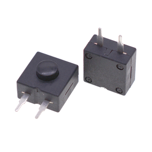 1212-112WD 12*12MM Momentary <strong>Push</strong> <strong>Button</strong> <strong>Switches</strong> OFF- ON DIP 2Pins Round Plastic Pusher <strong>Button</strong> <strong>Switch</strong> - Product Image 1