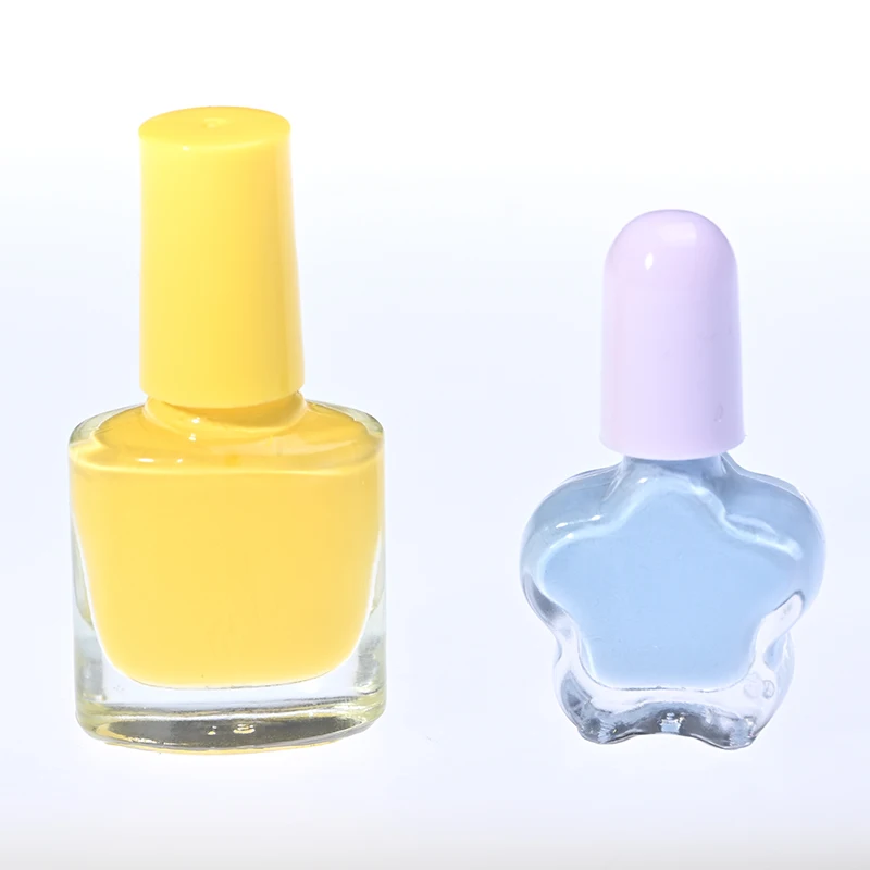 Miss Young Best Hot Selling Yellow Color Kids Adults High Quality Stock Can Add Logo Wholesale Gel Nail Polish Star Bottle Set