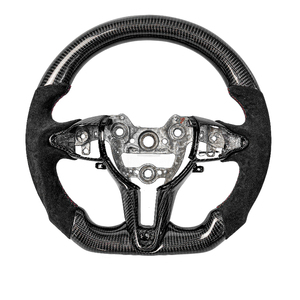 Volante de Fibra de Carbono de Alta Calidad para <span class=keywords><strong>Hyundai</strong></span> <span class=keywords><strong>I30</strong></span> <span class=keywords><strong>N</strong></span> Veloster <span class=keywords><strong>N</strong></span> Elantra <span class=keywords><strong>N</strong></span> Genesis. En stock. Envío Exprés de 7 Días. - Product Image 2