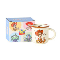 Tasses en céramique émaillée Toy Story : Buzz, Woody, Jessie, Alien – Tasses à café style émail, pour le petit-déjeuner et l'eau domestique