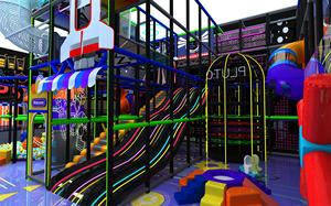 Parc d'aventure commercial, parcours de cordes, centre de jeux familial, château gonflable, équipement de terrain de jeux intérieur sur mesure pour enfants - Product Image 5