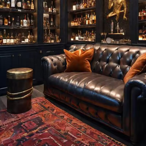 Stile americano antico di lusso classico mobili dondolo sedie sigaro VIP camera discoteca <span class=keywords><strong>Bar</strong></span> divano posti a sedere - Product Image 4