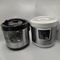 Fabricant de cuiseur à riz électrique polyvalent 5L 900W en acier inoxydable avec arrêt automatique pour hôtel commercial maison