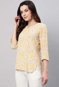 Haut pour femme pour l'été, léger, respirant, décontracté, haut moderne pour femme, tendance, décontracté, vêtements occidentaux pour femmes - Product Image 6