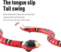 Jouet électrique interactif en forme de serpent pour chat, 30 cm, Simulation réaliste, détection intelligente, pâques, accessoire télécommandé, cadeau idéal