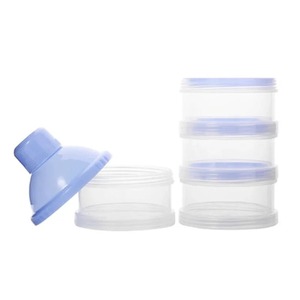 4/5 Grid Portable Milk Powder Formula Dispenser Container Storage Essential Cereal Boxes Toddle Baby Snacks Food Storage Box - Product Image 4